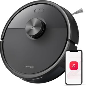 roborock Q7 M5 Robot Vacuum and Mop Combo, 10,000Pa HyperForce Suction, Robotic Vacuum Cleaner, Dual Anti-Tangle System, APP-Controlled Mopping, LiDAR Navigation